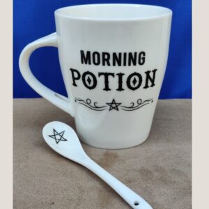 Mug and Spoon Morning Potion