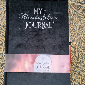 Manifestation Journal with Amethyst Pen