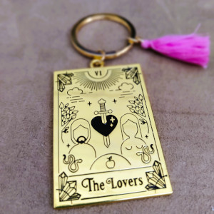 The Lovers Tarot Keyrings