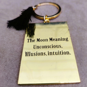 The Moon Tarot Keyrings